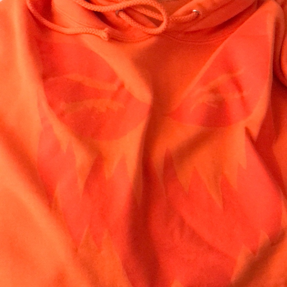 BadWood Halloween Half Hoodie Size L